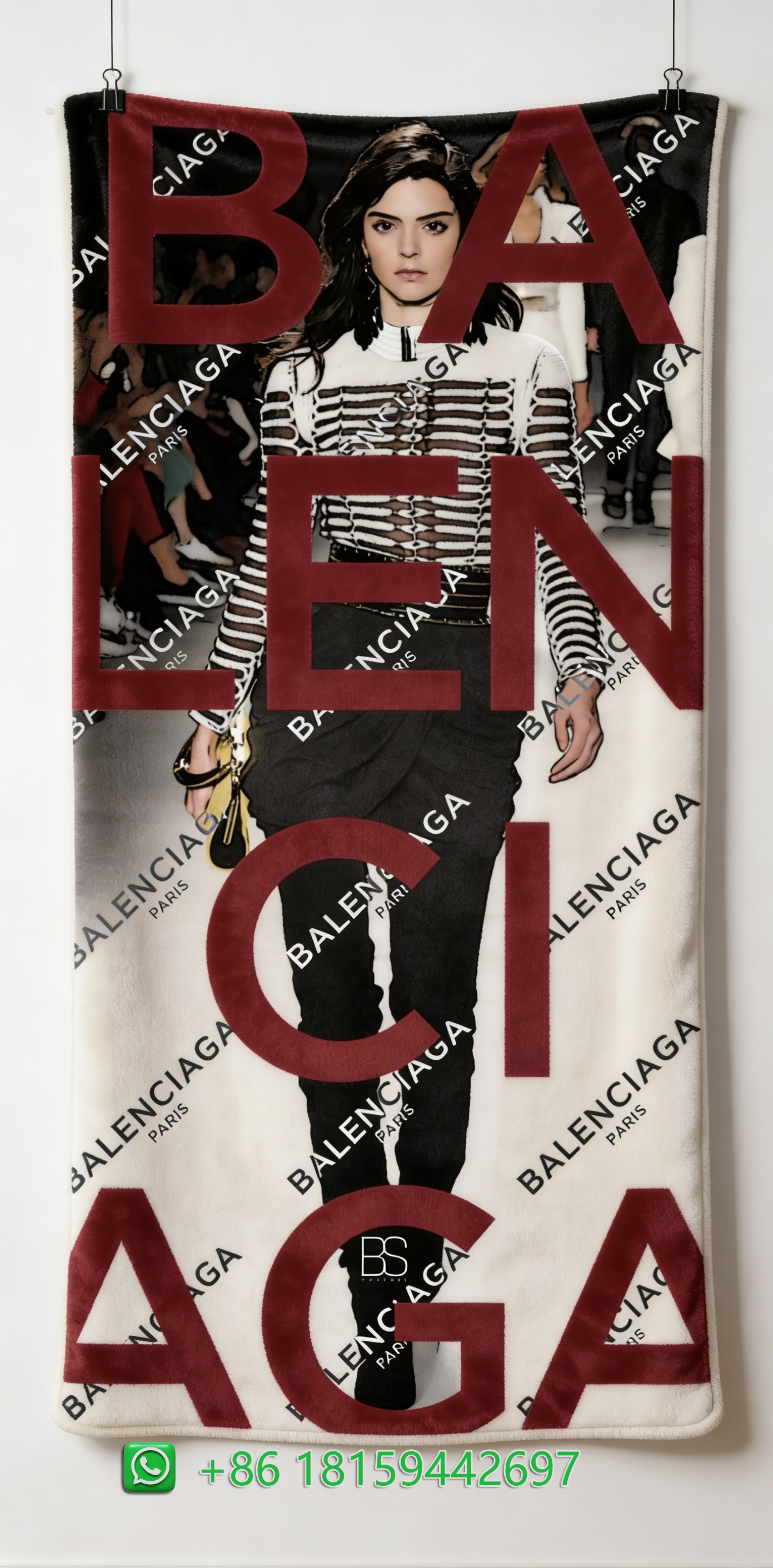 Balenciaga Throw Blankets